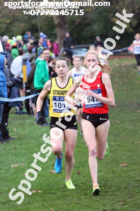 Senior womens British Athletics Liverpool Cross Challenge, Sefton Park, Liverpool. Photo:  David T. Hewitson/Sports for All Pics